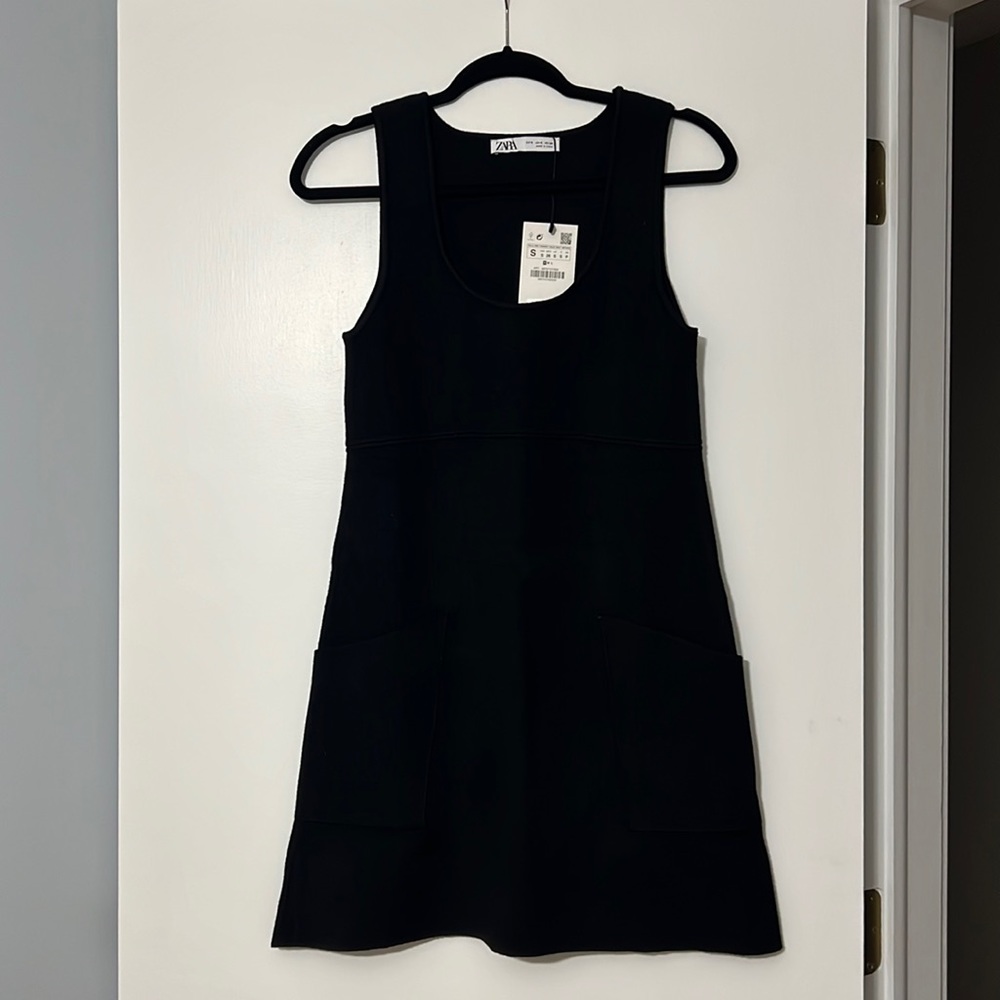 Black ZARA tank dress